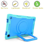 New Case For Samsung Galaxy Tab A7 10 4 Inch Sm T500 T505 T507 2020 Released Hybrid Shockproof 360 Rotating Multi Functional Ring Stand Case With Sh