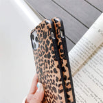 Leopard Cheetah Case Compatible With Iphone 13 Pro Max 6 7 Inch 2021 Matte Classic Chic Super Slim Soft Tpu Jungle Animal Print Rubber Gel Girls Women Back Cover For Iphone 13 Pro Max