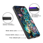New For Wiko Ride 3U614As Case Mandala Galaxy Gold Foil Embedded