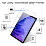 New Procase Tempered Glass Screen Protector Bundle With Slim Stand Case For Galaxy Tab A7 10 4 Inch 2020 Release