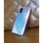 Holographic Mermaid Case For Samsung Galaxy A71 4G Only Super Slim Hard Back Cover Color Changing Reflective Protective Serphentine Phone Rainbow Case For Women Girls