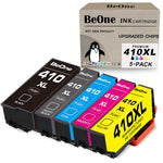 Ink Cartridge Replacement For Epson 410 Xl 410Xl T410 T410Xl 5 Pack Use For Expression Xp 630 Xp 7100 Xp 640 Xp 830 Xp 530 Xp 635 Xp630 Black Cyan Magenta Yell