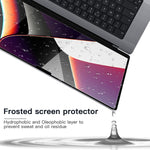2 Pack Compatible With Macbook Pro 14 Inch 2021 Screen Protector Anti Glare Anti Scratch Matte Laptop Screen Protector Guard For Macbook Pro 14 Inch M1 2021A2442