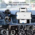 Wireless Car Charger Mount 15W 10W 7 5W Fast Charging Auto Clamping Car Phone Holder Mount Air Vent Car Phone Mount For Iphone 13 13 Pro 12 Pro Max 12 Pro 12 11 10 8 Series Samsung Galaxy Series Etc