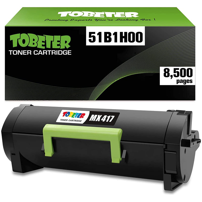 Toner Cartridge Replacement For Lexmark 51B1H00 For Ms417 Ms517 Ms617 Mx417 Mx517 Mx617 Ms417Dn Ms517Dn Ms617Dn Mx417De Mx517De Mx617De Printer 1 Pack