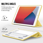 New Soft Case For Ipad 10 2 8Th Gen 2020 Ipad 7Th Generation 10 2 2019 Auto Sleep Wake Slim Lightweight Trifold Stand Case Soft Tpu Back Cover For Ipa