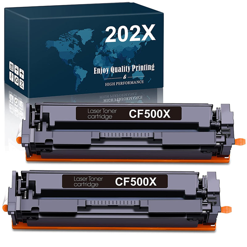 Toner Cartridge Replacement Compatible With Hp 202A Cf500A 202X M281Fdw Hp Color Pro Mfp M281Fdw M281Cdw M254Dw M281Fdn M254 M281 Printer2 Black