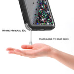 New For Samsung Galaxy S21 Fe Case Quicksand Liquid Glitter Cell