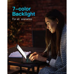 New Bluetooth Keyboard Compatible With Ipad Pro 11 Inch 1St 2Nd 3Rd Generation And Ipad Air 4Th Generation With 7 Color Backlight Shortcut Supported