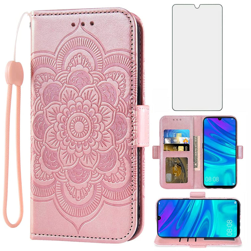 New For Huawei P Smart 2019 Honor 10 Lite Wallet Case And Temp
