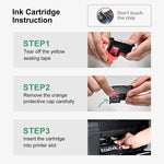 Ink Cartridge Replacement For Canon Pg 245Xl Cl 246Xl 245Xl 246Xl Use For Pixma Mg2522 Mg3022 Mg2520 Mg2922 Mx492 Mx490 Tr4520 Ts3122 Ts3120 Printer Black Tri