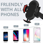 Universal Car Cell Phone Mount Cradles Extendable Holder Sucker Arm For 3 5 6 Inches Phone