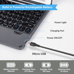 New Ipad Keyboard Case 10 2 Inch For Ipad 9Th Generation2021 Ipad 8Th 7Th Gen Ipad Air 3Rd Ipad Pro 10 5 Wireless Ipad Case With Keyboard Full Prot