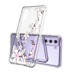 New Floral Clear Case For Galaxy S21 Fe 5G For Women Girls Pretty Phone Co