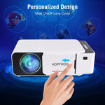WiFi Mini Portable Projector Home and Outdoor Supports 1080P with Tripod Mount Bundle