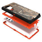 Coveron Rugged Designed For Samsung Galaxy S22 Ultra Case Heavy Duty Military Grade Phone Cover Camo
