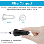 Fast Car Charger Adapter Compatible Moto G Stylus Play Power 2022 2021 Samsung Galaxy S22 Ultra 5G S21 S20 S10 A72 A52 A42 A32 5G Note20 Ultra 5G 2 4A Dual Port Usb C Car Charger 3Ft Charging Cable