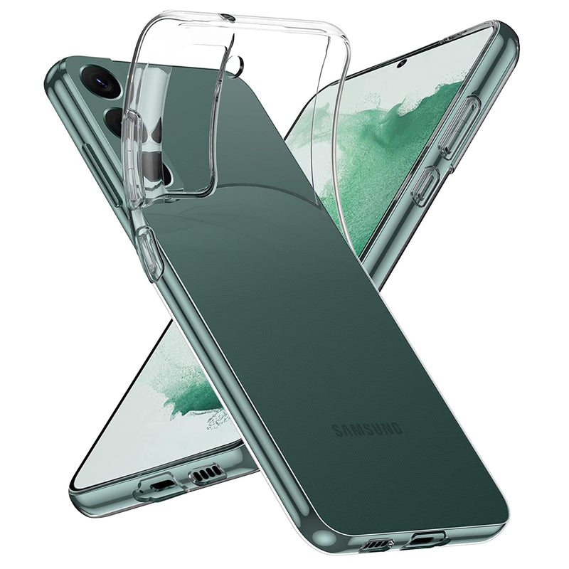 Galaxy S22 Plus 5G Case Ouba Ultra Slim Thin Scratch Resistant Tpu Rubber Soft Silicone Crystal Clear Lightweight Gel Protective Case Cover For Samsung Galaxy S22 Plus