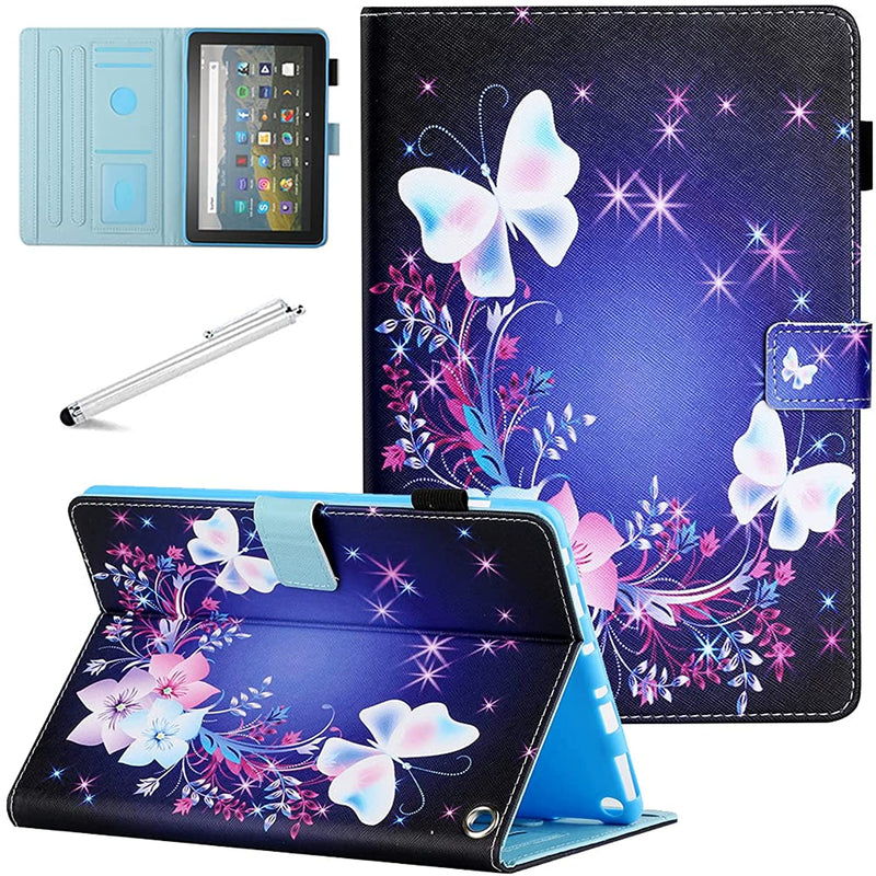 New Case For Fire Hd 10 Tablet 2021 Release 11Th Generation Fire Hd 10 Plus Tablet Pu Leather Stand Cover With Smart Auto Wake Sleep Pen Holder Pu