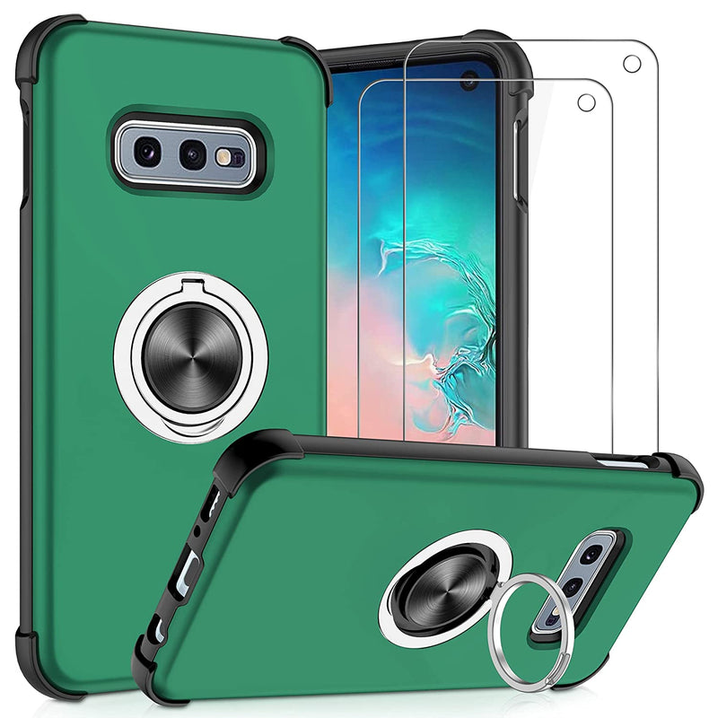 New For Samsung Galaxy S10E Case With 2 Pack Tempered Glass S