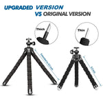 Flexible Phone Tripod With Wireless Remote Mini Tripod Stand For Iphone 13 12 Mini 11 Pro Xs Max Xr X Samsung Android Camera Adjustable Iphone Tripod Stand For Video Recording Vlogging
