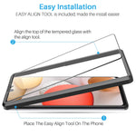 Lk 3 Pack Tempered Glass Screen Protector 3 Pack Camera Lens Protector Compatible For Samsung Galaxy A42 5G Easy Install Tray Anti Scratch Hd Clear Case Friendly 9H Hardness For Galaxy A42 5G