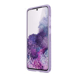 Speck Products Presidio Grip Samsung Galaxy S20 Case Marabou Purple Concord Purple
