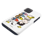 Compatible With Iphone 13 Pro Max Case 6 7Inch Peanuts Layered Hybrid Tpu Pc Bumper Cover Peanuts Friends Stand