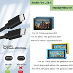 New 3A 5Ft Fast Kindle Usb C Chargers Replacement For Fire Hd8 10 Hd10Plus Hd8 Plus Kids Pro Kids Edition 2019 2020 2021 9Th 10Th 11Th Generation Kindle