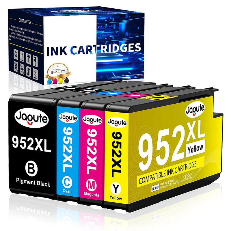 Ink Cartridge Replacement For Hp 952 952Xl Ink Cartridges For Hp Officejet Pro 7740 8730 8710 8720 8702 7720 8740 8725 8216 Printer 4 Pack