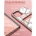 I Blason Cosmo Wallet Slim Designer Wallet Case For Iphone 12 Mini 2020 5 4 Marble