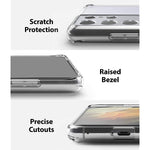 Ringke Fusion Phone Case Designed For Samsung Galaxy S21 Ultra 5G Clear Pc With Tpu Bumper Transparent