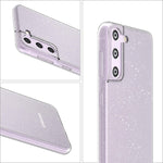Kswous Shockproof Case For Samsung Galaxy S21 Fe 5G 6 4 Inch With Screen Protector2 Pack Soft Sparkly Clear Glitter Shiny Bling Cute Protective Phone Cover Slim Fit Cases For Galaxy S21 Fe 5G
