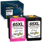 65Xl Ink Cartridge Replacement For Hp 65 Hp 65 Xl Ink Use With Envy 5055 5052 5000 Deskjet 3755 2652 2655 3758 3752 3722 2640 2622 2624 Amp 100 Printer Combo