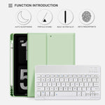 New Case For Ipad 6Th 5Th Generation 9 7 Inch Stand Folio Detachable Wireless Bluetooth Keyboard Cover Soft Tpu Back Case With Pencil Holder For Ipad 9 7