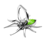 Etry Phone Ring Stand Finger Holder Spider Luxury Diamond 360 Rotation Metal Ring Grip Animal Emo Hardcore Style Compatible With All Smartphones And Tables