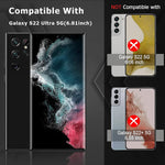 2 2 Pack Galaxy S22 Ultra Screen Protector With Camera Lens Protector Fingerprint Unlockoriginal Touch Sensitivityno Bubbles Hd Tempered Glass Protector For Samsung Galaxy S22 Ultra 6 8Inch