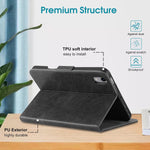 New Procase Keyboard Case Bundle With Pu Leather Business Case For Ipad Mini 6Th Generation 2021