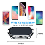 Magnetic Phone Mount For Car Universal Magnetic Car Phone Holder Mobile Phone Magnet Holder For Iphone And Samsung 360 Rotating Car Holder Lazy Phone Holder