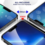 Xiwxi Privacy Screen Protector For Iphone 13 Iphone 13 Pro 6 1Inch Advanced Hd Clarity Anti Spy Tempered Glass Scratch Resistant Ultra Thin And Smooth Touch Case Friendly Easy Installation 2 Pack