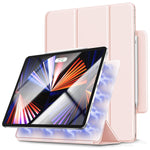 New Magnetic Case For Ipad Pro 12 9 Inch 2021 2020 2018 5Th 4Th 3Rd Generation Smart Cover With Magnetic Attachment Auto Sleep Wake Pencil 2Nd Suppor