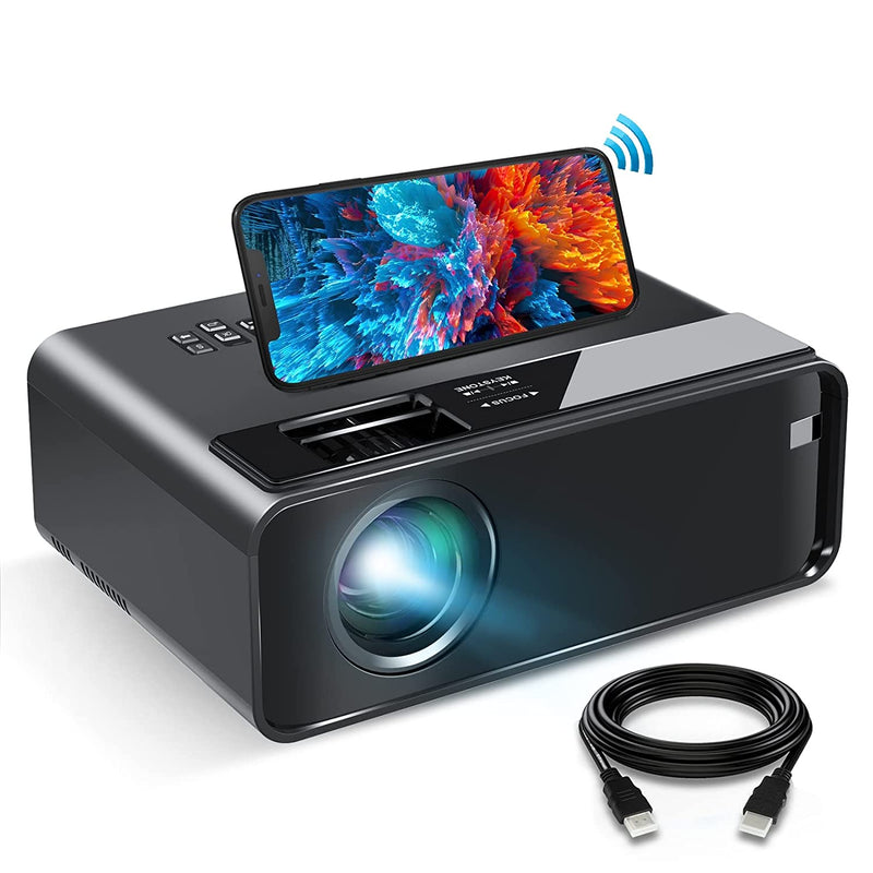Mini WiFi Portable Projector Supports 1080P Home Theater Video Projector