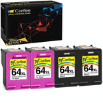 Ink Cartridge Replacement For Hp 64 Xl 64Xl For Envy Photo 6252 6255 6258 7120 7155 7158 7164 7800 7855 7858 7864 Inkjet Printers Combo Pack 2 Black 2 Tri Color