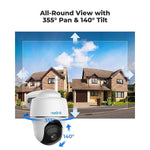 Wireless Security Argus PT Camera with Solar Panel 2 Pack