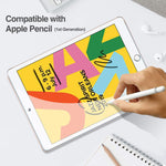 New Procase Ipad 10 2 7Th Generation Back Case With Pencil Holder Bundle With 2 Pack Ipad 10 2 7Th Gen Tempered Glass Screen Protector
