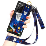 Cuwana Cartoon Case For Samsung Galaxy Note 20 Ultra 5G Case 6 9 Inch Cute Mickey Minnie Cartoon Character Design With Lanyard Wrist Strap Band Holder Shockproof Protection Bumper Kickstand Cover