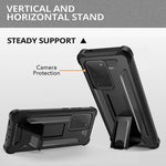 Dexnor Galaxy S20 Ultra 5G Case With Kickstand Full Body Heavy Duty Military Grade Protection Defender Shockproof Tpu Bumper Rugged Protective Case For Samsung Galaxy S20 Ultra 5G 6 9 Black