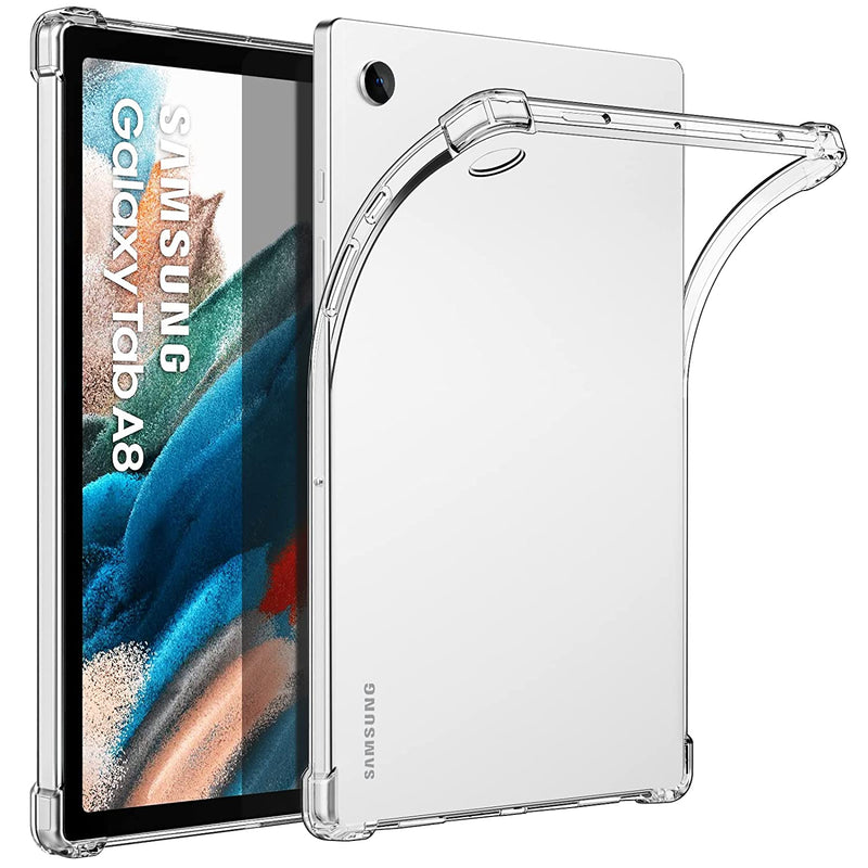 New Moko Case Fits Samsung Galaxy Tab A8 10 5 Inch 2022 Sm X200 Sm X205 Sm X207 Ultra Clear Soft Flexible Transparent Tpu Skin Bumper Back Cover Shell
