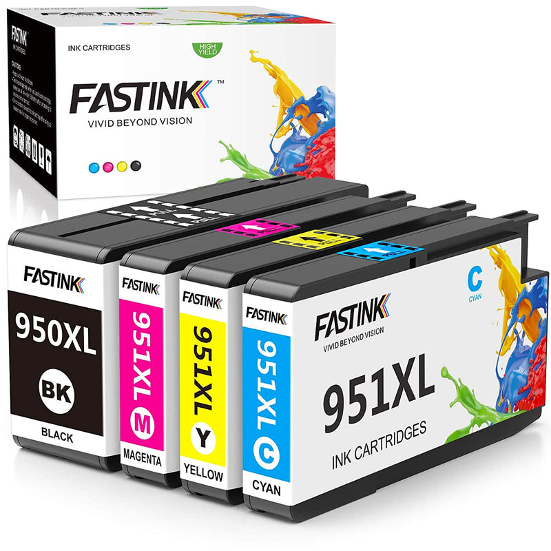 950Xl 951Xl Ink Cartridge Compatible Replacement For Hp 950 951 Ink Catridges Combo Pack For Hp Officejet Pro 8600 8610 8100 8620 8630 8660 251Dw Printer 1 Bla