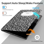 New Galaxy Tab A8 Case 10 5 Inch 2022 Sm X200 Sm X205 Sm X207 Shockproof Protective Smart Folio Case Supports Auto Wake Sleep Black